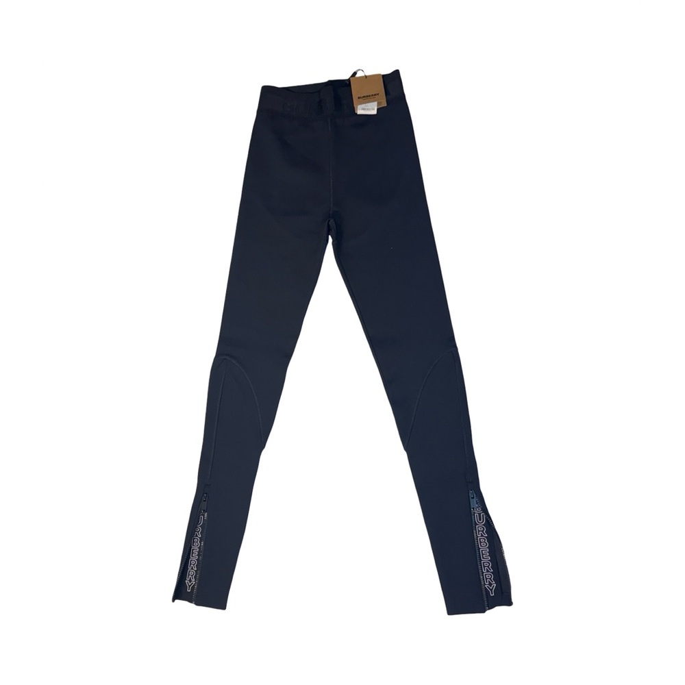 Burberry Black Logo-Trim Jumpsuit & Legging Set - Picture 6 of 15
